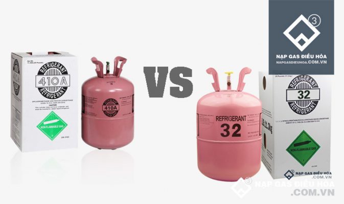 So sánh: Gas R32 và R410 loại nào tốt? Có thay thế nhau được không?